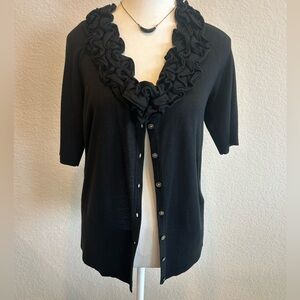 Elie Tahari Silk/ Cashmere  Statement Cardigan!